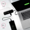 Axagon HMC-6H4A USB 3.2 Gen 1 hub, 4x USB-A, HDMI 4K/30Hz, PD 100W, 20 cm USB-C-kabel