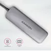 Axagon HMC-HCR3A 3x USB-A+ HDMI+ SD/microSD USB-C 3.2 Gen 1 hub 20cm bekabelde USB 3.2 Gen 1 (3.1 Gen 1) Type-C grijs