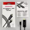 Axagon RVDM-HI14C2 Mini DisplayPort naar HDMI adapterkabel 4K 30Hz 1,8m