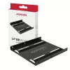 Axagon RHD-125B Inbouwframe voor 1x 2,5 inch in 3,5-inch bay - zwart metaal
