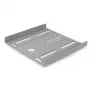 Axagon RHD-125S Houder voor 1x 2,5 inch HDD/SSD in 3,5 inch bay, metaal, grijs