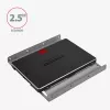 Axagon RHD-125S Houder voor 1x 2,5 inch HDD/SSD in 3,5 inch bay, metaal, grijs