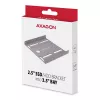 Axagon RHD-125S Houder voor 1x 2,5 inch HDD/SSD in 3,5 inch bay, metaal, grijs