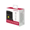 Axagon CRE-SM2 Smartcard-lezer USB 2.0 zwart 1,3m kabel