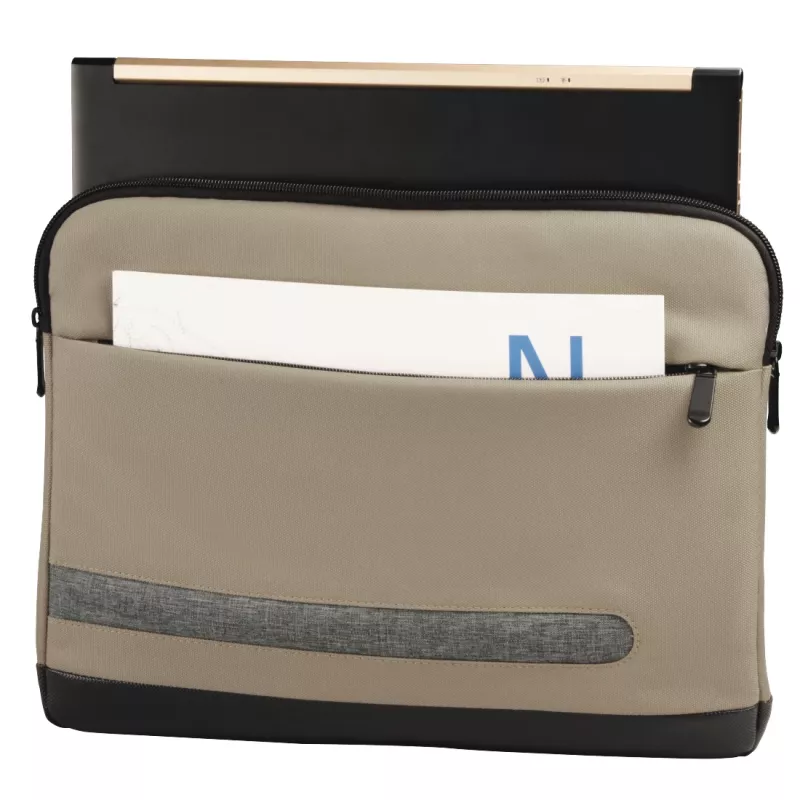 Hama Terra 00217237 laptopsleeve 39,6 cm (15,6 inch), gerecycled polyester, beige