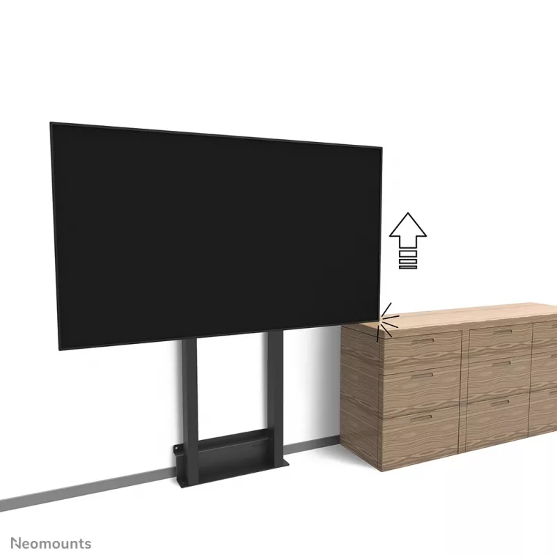 Neomounts WL55-875BL1 TV-vloerstandaard 55-100 inch - wand - gemotoriseerd - TÜV