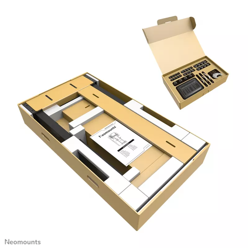 Neomounts WL55-875BL1 TV-vloerstandaard 55-100 inch - wand - gemotoriseerd - TÜV