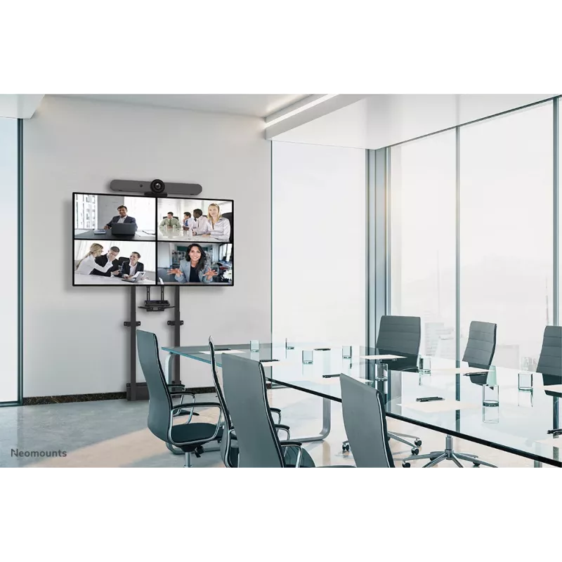 Neomounts WL55-875BL1 TV-vloerstandaard 55-100 inch - wand - gemotoriseerd - TÜV