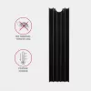 Axagon CLR-M2L10 passieve aluminium koelbody voor alle M.2 SSD's, maat 2280, 10 mm hoog.