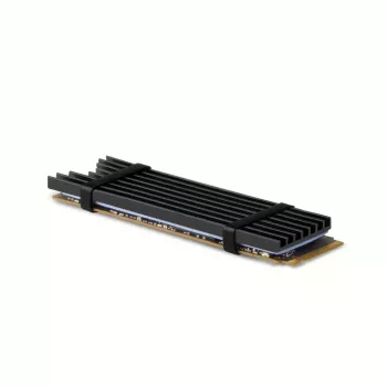 Axagon CLR-M2L3 passieve aluminium koelbody voor alle M.2 SSD's, maat 2280, hoogte 3 mm