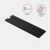 Axagon CLR-M2L3 passieve aluminium koelbody voor alle M.2 SSD's, maat 2280, hoogte 3 mm