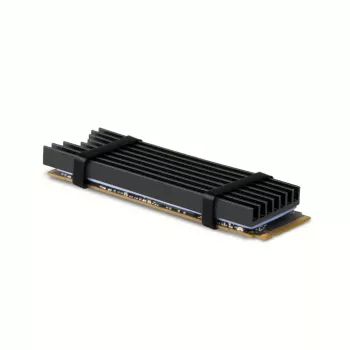Axagon CLR-M2L6 passieve aluminium koelbody voor alle M.2 SSD's, maat 2280, hoogte 6 mm