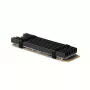 Axagon CLR-M2L6 passieve aluminium koelbody voor alle M.2 SSD's, maat 2280, hoogte 6 mm