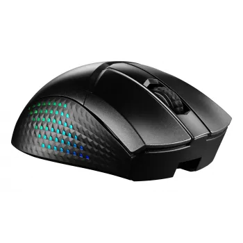 MSI CLUTCH GM51 LIGHTWEIGHT WIRELESS muis gaming rechtshandig RF + Bluetooth + USB Type-C optisch 26000 DPI