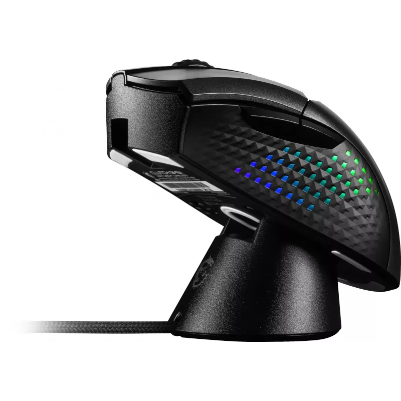 MSI CLUTCH GM51 LIGHTWEIGHT WIRELESS muis gaming rechtshandig RF + Bluetooth + USB Type-C optisch 26000 DPI