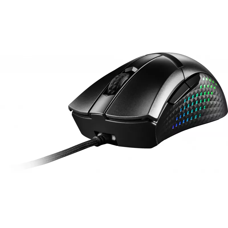 MSI CLUTCH GM51 LIGHTWEIGHT WIRELESS muis gaming rechtshandig RF + Bluetooth + USB Type-C optisch 26000 DPI