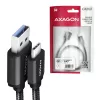 USB-kabel Axagon BUCM3-AM10AB USB 3.2 Gen 1 1 m USB C USB A zwart