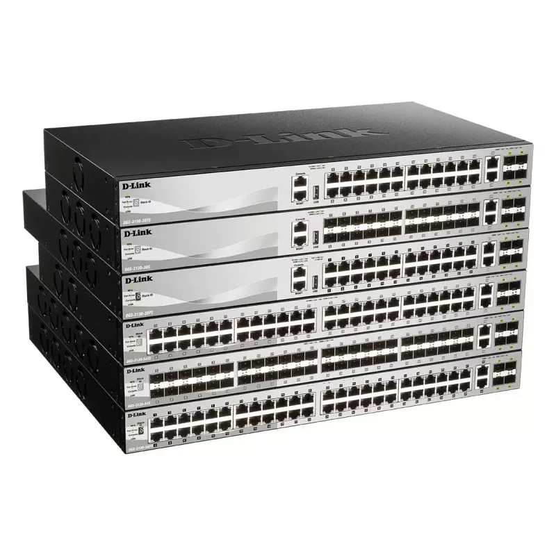 D-Link DGS-3130-54PS/E netwerkswitch managed L3 Gigabit Ethernet (10/100/1000) Power over Ethernet (PoE) grijs