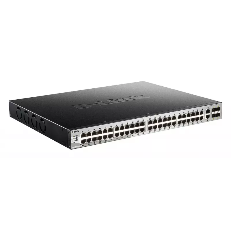 D-Link DGS-3130-54PS/E netwerkswitch managed L3 Gigabit Ethernet (10/100/1000) Power over Ethernet (PoE) grijs