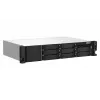 QNAP TS-864EU-8G NAS/opslagserver rack (2U) Intel® Celeron® 8 GB DDR4 0 TB QNAP Turbo System zwart