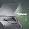 Dockingstation Axagon HMC-4KX3 USB-C 5Gbps-hub, 3x USB-A, 2x HDMI, DP, RJ-45, SD/microSD, audio, PD 100W, kabel 40cm