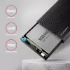 HDD/SSD-behuizing Axagon EE25-GTR USB-C 3.2 Gen 2 zwart 2,5 inch