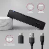 HDD/SSD-behuizing Axagon EE25-GTR USB-C 3.2 Gen 2 zwart 2,5 inch
