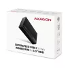 Axagon EE35-GTR USB-C 5Gbps - SATA 6G, 3.5 RIBBED box BLACK - USB Type-C HDD-behuizing 3,5 inch