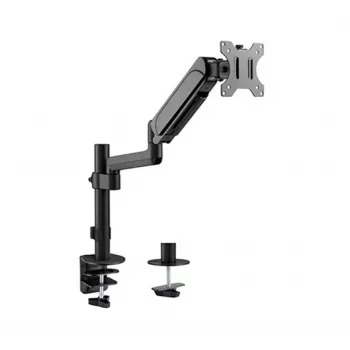 Monitorbeugel GEMBIRD MA-DA1P-01 — 1-armige tafelbeugel voor 17–32 inch schermen, VESA 75x75–100x100, max. belasting 9 kg, zwart