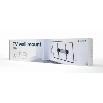 TV-beugel Gembird WM-55T-02 voor 32–55 inch schermen, kantelbaar -12° tot 12°, VESA 200x200–400x400, 40 kg, zwart