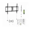 Gembird WM-80F-01 vaste tv-wandsteun, 37–80 inch, tot 70 kg, VESA tot 600x400, zwart