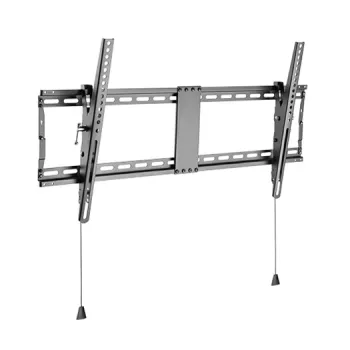 TV-wandbeugel Gembird WM-90T-01 voor schermen van 43–90 inch, VESA 200x200–800x400, kanteling -12°–3°, 70 kg draagvermogen, zwart