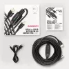 Axagon ADR-215B USB 2.0 A-M -> B-M actieve verbindings-/repeaterkabel 15 m