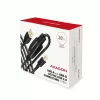 Axagon ADR-220B actieve USB 2.0 A-M -> B-M verbindings-/repeaterkabel 20 m
