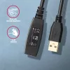 Axagon ADR-220 USB 2.0 A-M -> A-F actieve verleng-/repeaterkabel 20 m