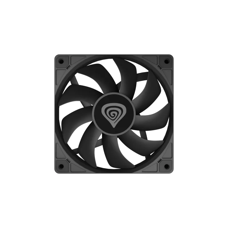 GENESIS Oxal 120 computercase ventilator 12 cm zwart 1 stuks