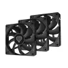 GENESIS Oxal 120 computercase ventilator 12 cm zwart 3 stuks