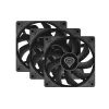 GENESIS Oxal 120 computercase ventilator 12 cm zwart 3 stuks