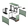 PC-behuizing Fractal Design Terra Small Form Factor groen