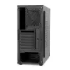 Pc-behuizing IBOX ANTILA 39 Midi Tower — zwart, ATX/microATX, GPU tot 31 cm, CPU-koelerhoogte 150 mm