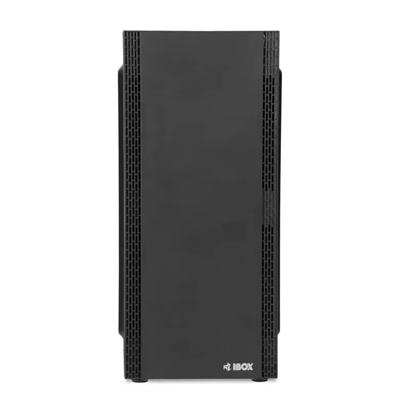 Pc-behuizing IBOX ANTILA 39 Midi Tower — zwart, ATX/microATX, GPU tot 31 cm, CPU-koelerhoogte 150 mm