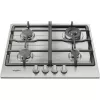 Whirlpool TGML 661 IX R RVS inbouw 58 cm gas 4 zone(s)