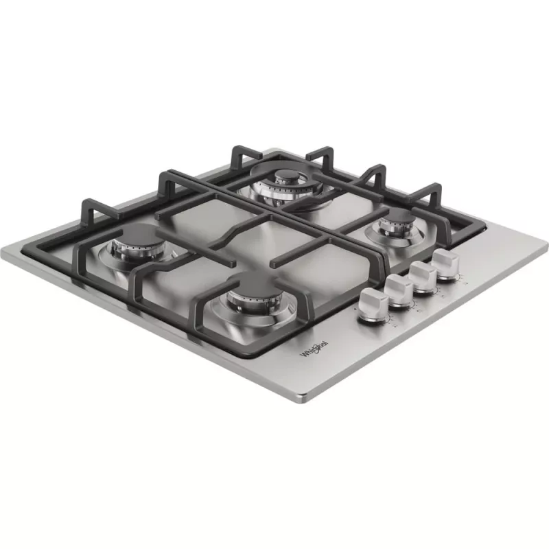 Whirlpool TGML 661 IX R RVS inbouw 58 cm gas 4 zone(s)