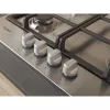 Whirlpool TGML 661 IX R RVS inbouw 58 cm gas 4 zone(s)