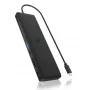 ICY BOX 11-in-1 mobiele dockingstation met triple-video-uitgang