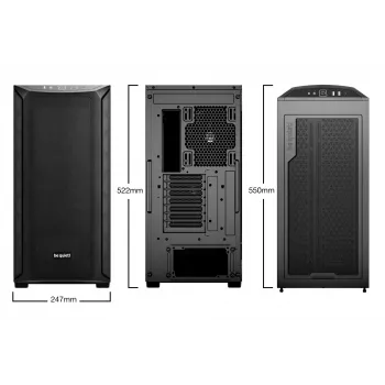 PC-behuizing be quiet! Shadow Base 800 midi tower zwart