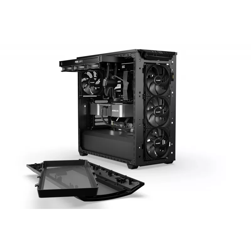 PC-behuizing be quiet! Shadow Base 800 midi tower zwart