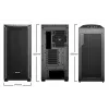 PC-behuizing be quiet! Shadow Base 800 DX midi tower zwart