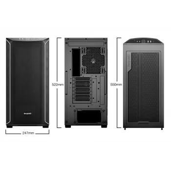 PC-behuizing be quiet! Shadow Base 800 DX midi tower zwart
