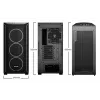 PC-behuizing be quiet! Shadow Base 800 FX midi tower zwart